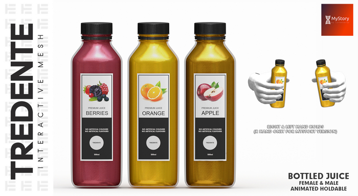 Tredente // Bottled Juice [ORANGE] (Packed)