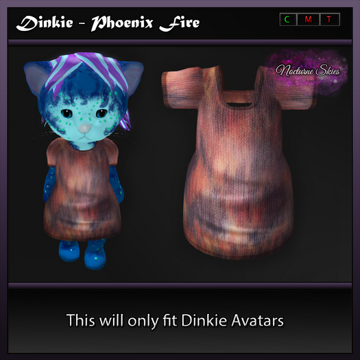 .:.Nocturne Skies.:. Dinkie Phoenix Fire