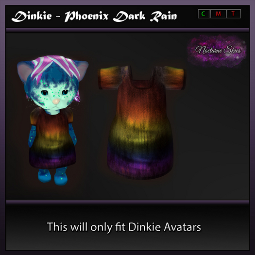 .:.Nocturne Skies.:. Dinkie Phoenix Dark Rain