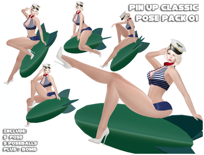 Pin Up world war aircraft