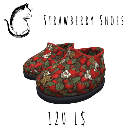 Axel Design - Strawberry Shoes BOX