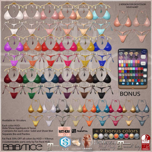 Baiastice_Lexy Bikini-All Colors+9 Bonus