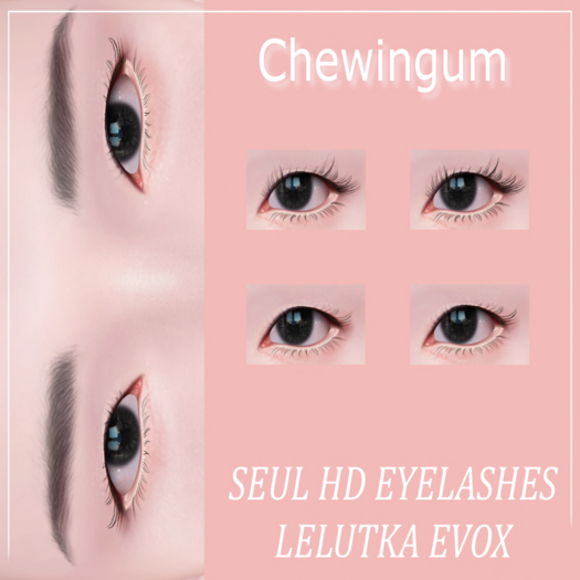 Chewingum SEUL EYELASHES HUD EVOX