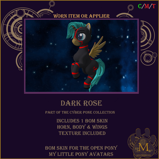 *M* dark rose cyber pony Unpacker