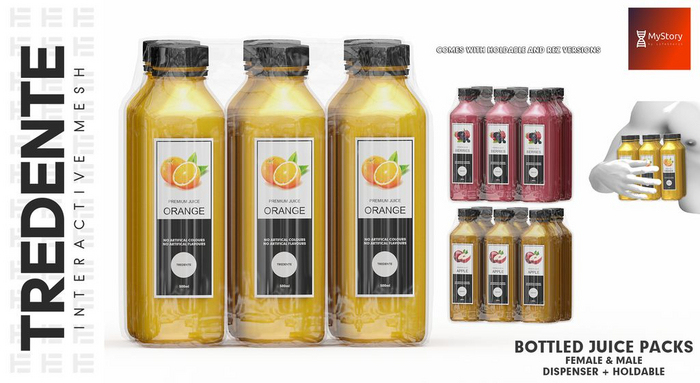 Tredente // Bottled Juice Pack [APPLE] (Packed)