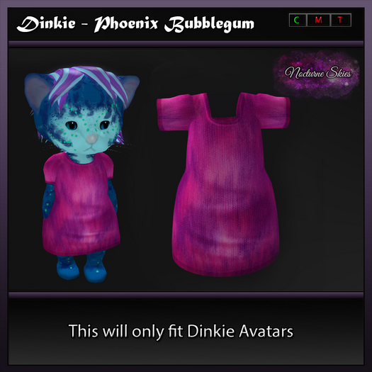 .:.Nocturne Skies.:. Dinkie Phoenix Bubblegum