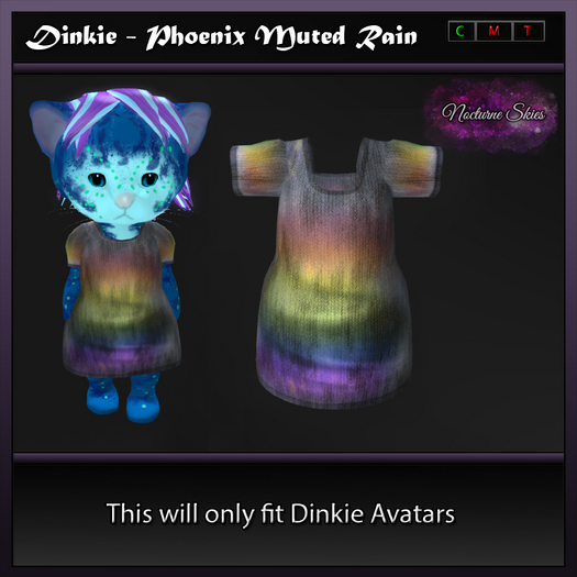.:.Nocturne Skies.:. Dinkie Phoenix Muted Rain