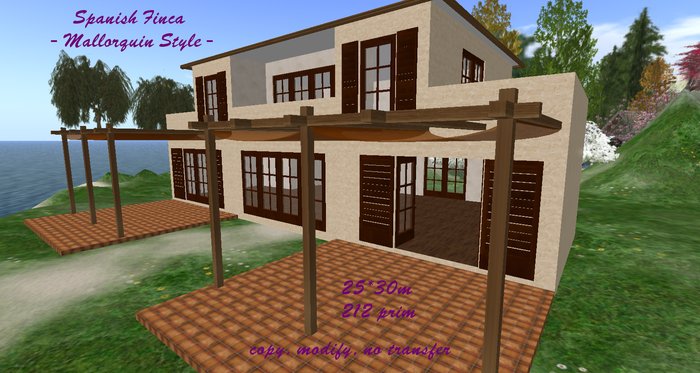 Spanish Finca - Mallorquin Style - boxed -