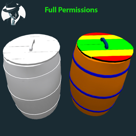 :-Mafia-:Barrel and cap-Full perm