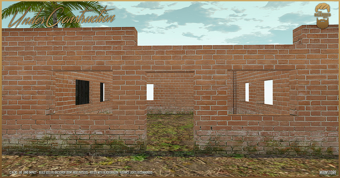 Under Construction Backdrop - The Bearded Guy
