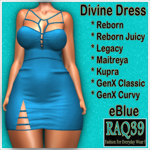 [R39] Divine Dress-eBlue