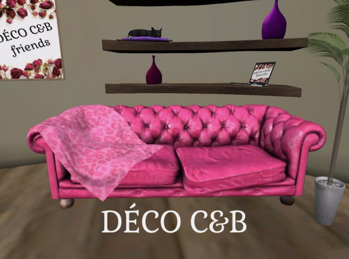 DECOC&B  Chesterfield "Lupanar" pink