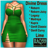 [R39] Divine Dress-Lime