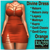[R39] Divine Dress-Orange
