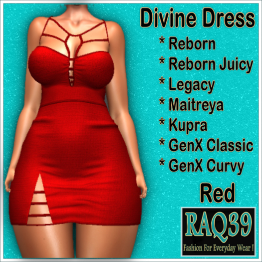 [R39] Divine Dress-Red