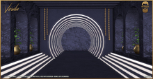 Verdu Lila Backdrop - The Bearded Guy