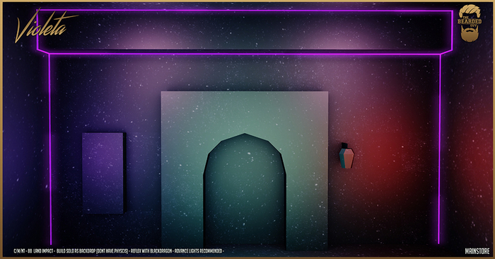 Violeta Backdrop - The Bearded Guy