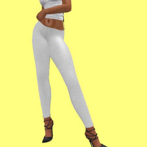 pale grey leggings