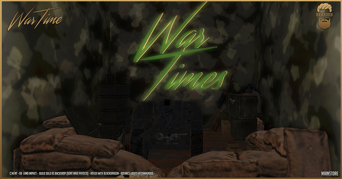 War Time Backdrop - The Bearded Guy