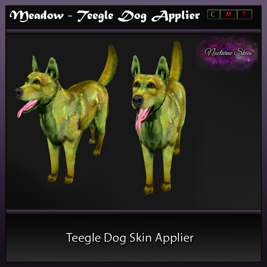 .:.Nocturne Skies.:. Meadow Teegle Dog Applier