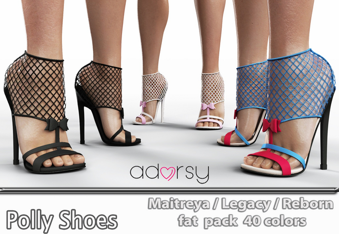 adorsy - Polly Heels Fatpack - Maitreya/Legacy/Reborn