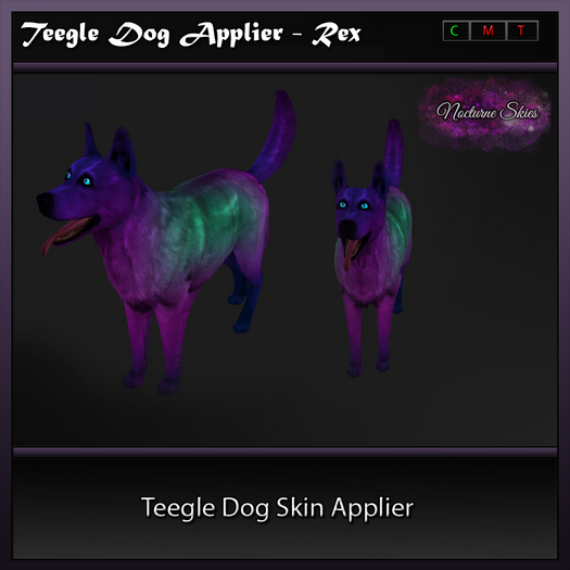 .:.Nocturne Skies.:. Rex Teegle Dog Skin Applier