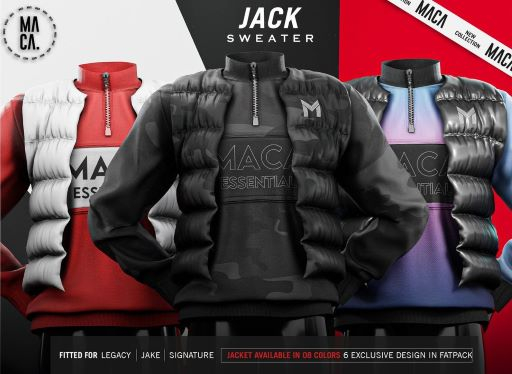 MACA. Jack Sweater Fatpack.