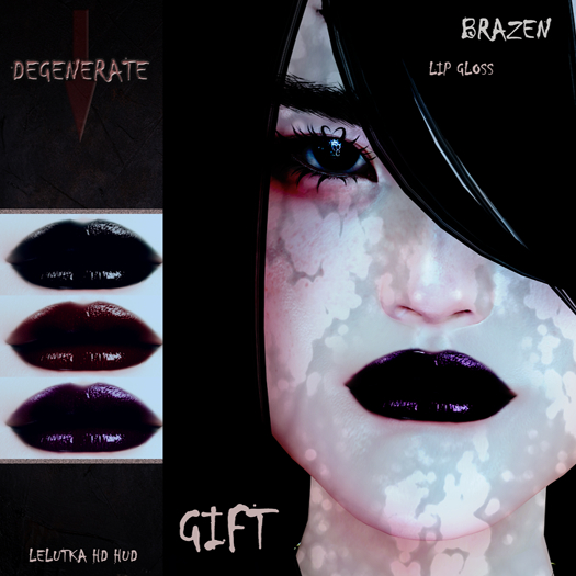 \\DEGENERATE//  Brazen Lips (Lel evo-evox) (GIFT)