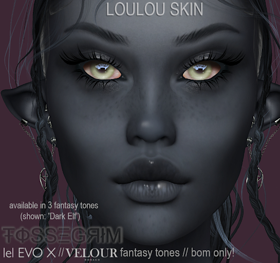 [FOSSEGRIM] - Evox Skin LULOU Obscura/Velour
