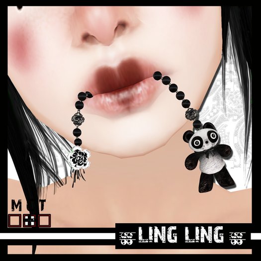 .:* LOULOU&CO *:. - Mouthchain :: LING LING :: Black