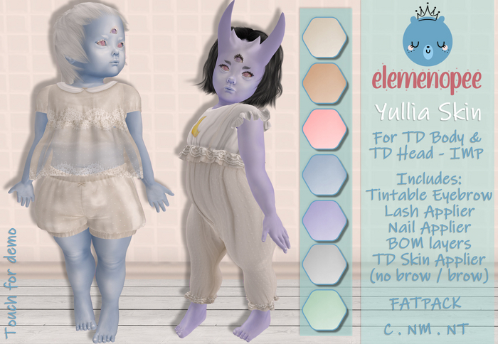 .LMNOP. Yullia Skin // FATPACK 
