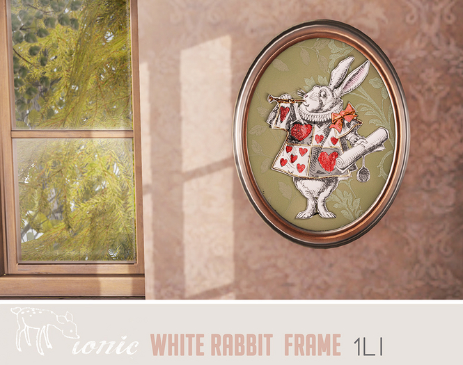 ionic : White rabbit  frame