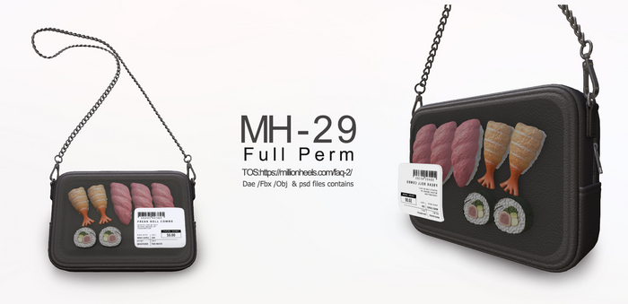 [MH]Full Perm 29 bag-hand handbag
