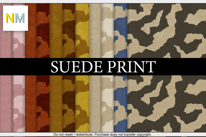 Suede Print Textures Full Perm