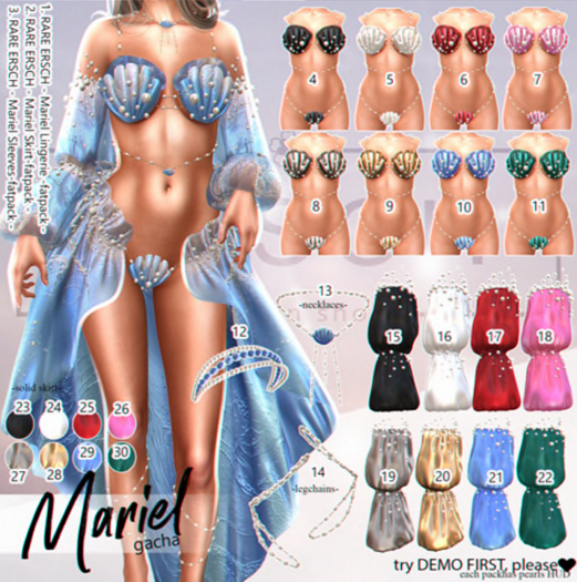 01. ERSCH - Mariel {Legacy} Lingerie RARE