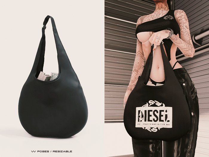 VB. Money Bag Black