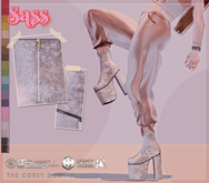 Sass [Corey Boots] ♥Anatomy ♥GenX ♥Legacy ♥Maitreya ♥Reborn ♥Kupra ♥Jake ♥Legacy Male ♥Gianni