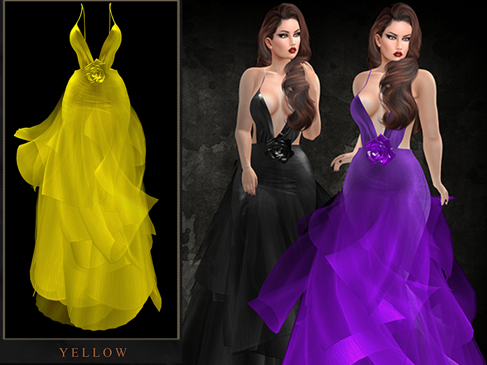 GGVG ISHA GOWN YELLOW
