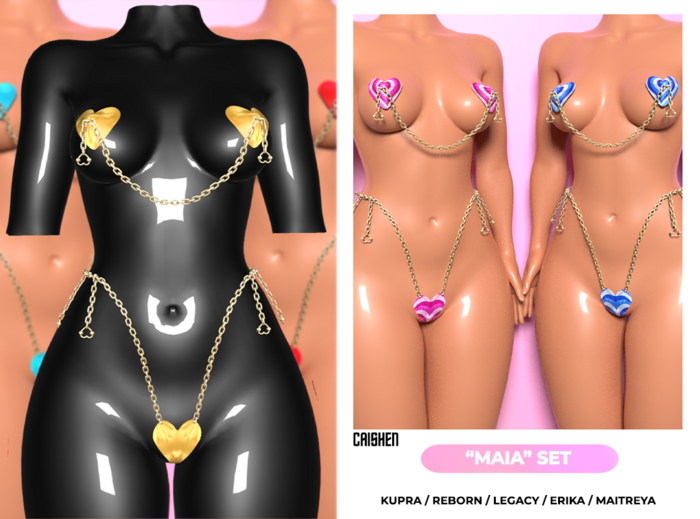 CAISHEN - "Maia" Set (Nude) [UNPACKER]
