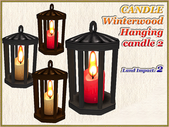CANDLE Winterwood Hanging candle 2