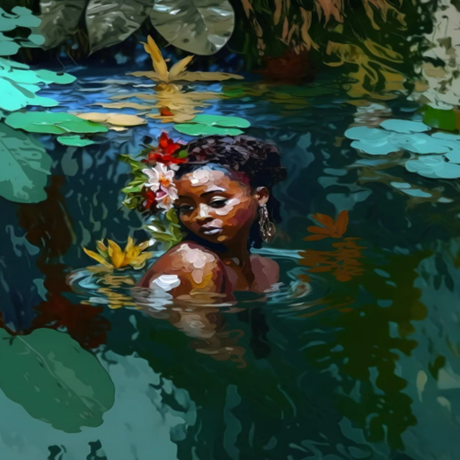 Beauty In the Water Garden