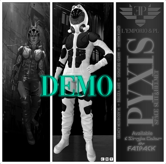D*E*M*O  L'Emporio&PL::*Pyxis*:: Space Suit & Helmet