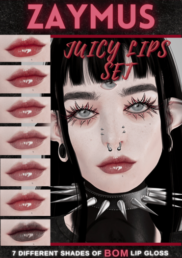 // ZAYMUS - Juicy Lips Set / BoM