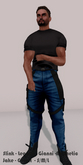!!! Revna !!! 340 Denim N' Black Pants