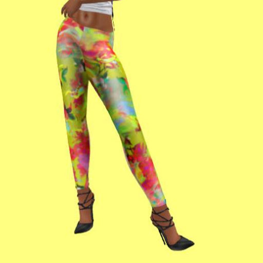 floral leggings