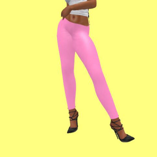 pale pink leggings