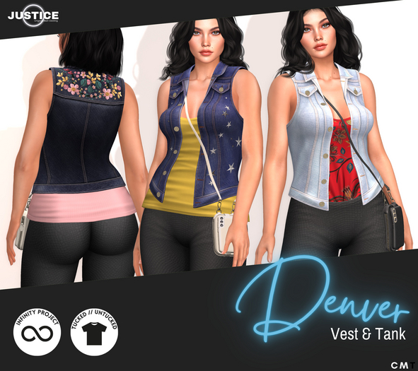 [JUSTICE] DENVER VEST - LEGACY PERKY