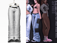 SPIRIT - Marta jeans [WHITE]