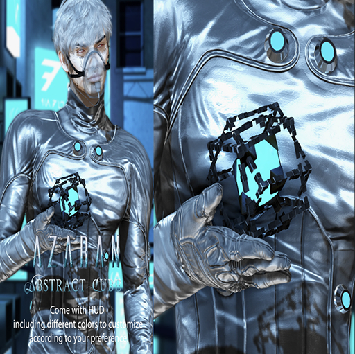 AZARAN - ABSTRACT CUBE.