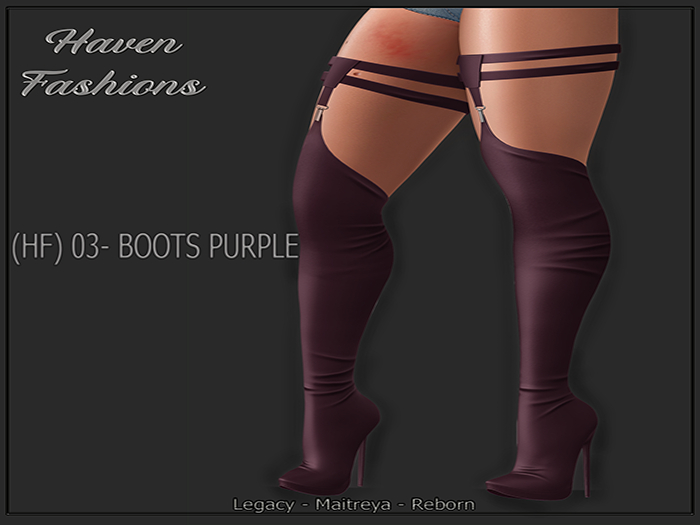 (HF) 03- BOOTS PURPLE